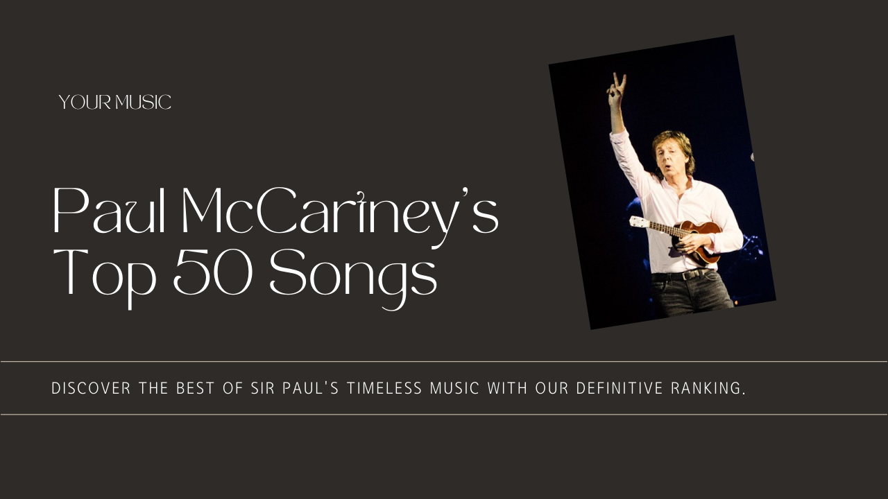 Here, we rank the top 50 post-Beatles Paul McCartney songs. We have considered factors such as popularity, critical acclaim, musical quality, and lyrical content. We have also provided a summary of each song, including the year and the album it was released on and a Spotify Playlist.